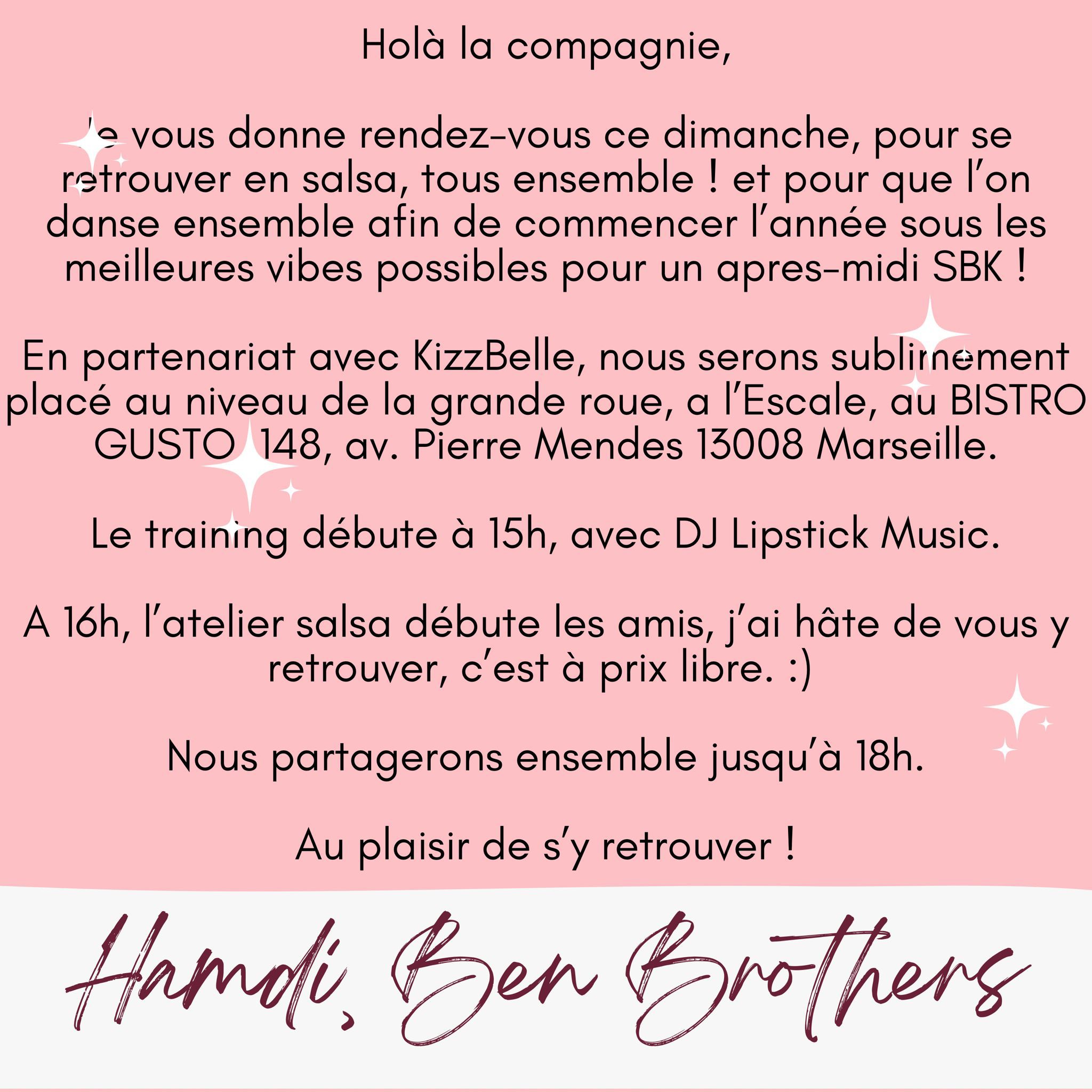 Hamdi Ben Brothers au Bistrot Gusto