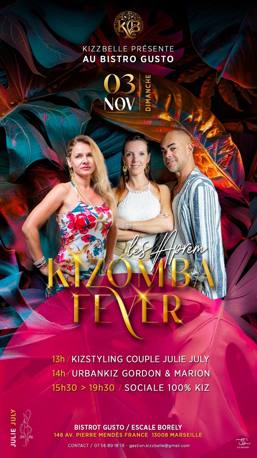 03/11/2024 - Kizomba Fever - Bistrot Gusto